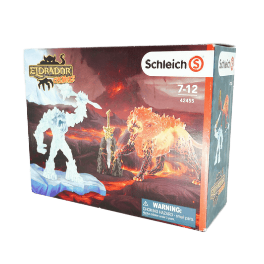 Kampf um die Superwaffe - Frostmonster vs. Feuerlöwe OVP