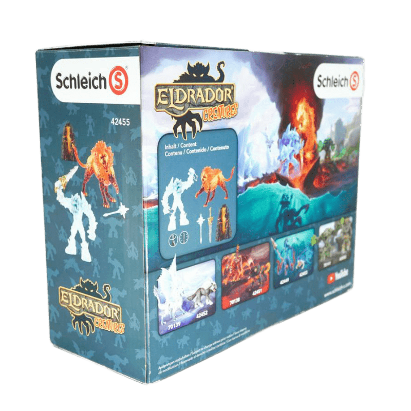 Kampf um die Superwaffe - Frostmonster vs. Feuerlöwe OVP