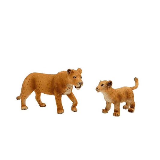 Schleich Löwin und Löwenjunges 14363 + 14364