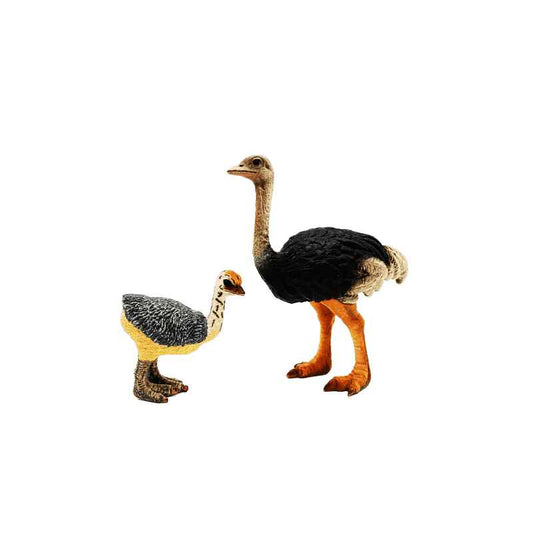 Schleich Strauss und Straußenjunges 14325 + 14398