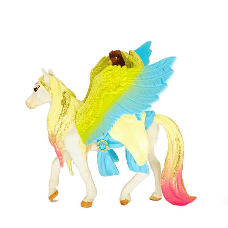 Schleich Bayala Fee Surah und Einhorn Glitzer Pegasus 70566