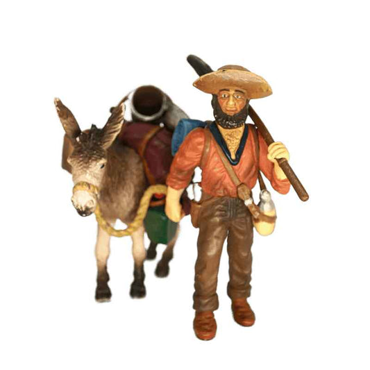 Schleich Goldsucher mit Packesel 70310