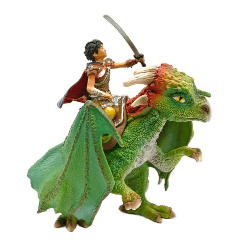 Schleich Drache Kishay mit Drachenreiter 70447