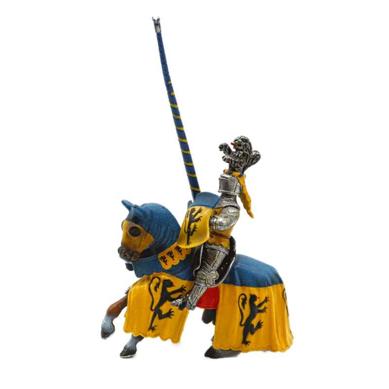 Schleich Löwenritter Turnierritter auf Pferd 70020