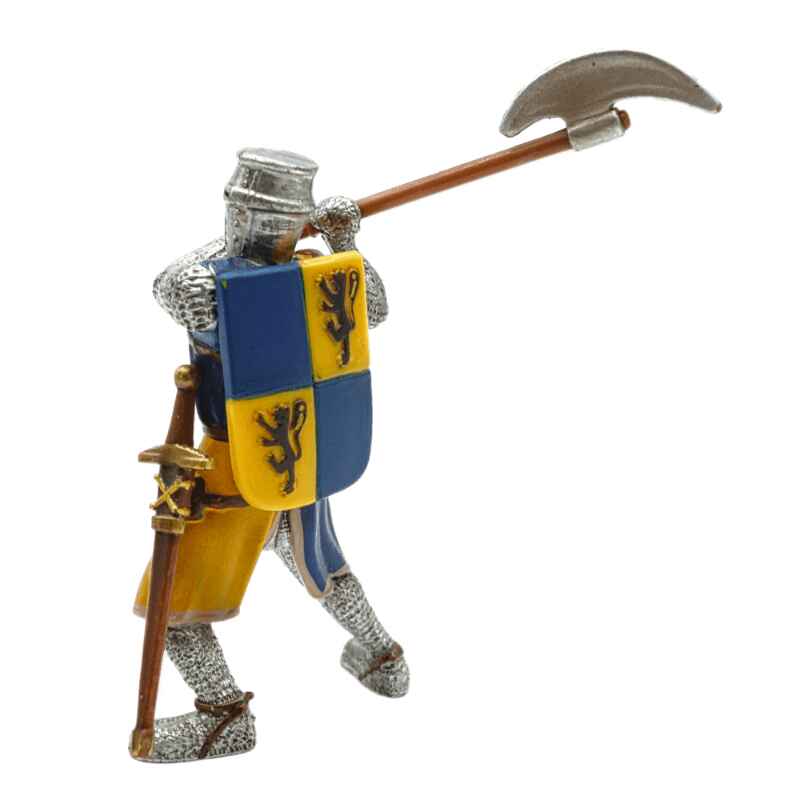 Schleich Löwenritter Fußsoldat mit Streitaxt 70003