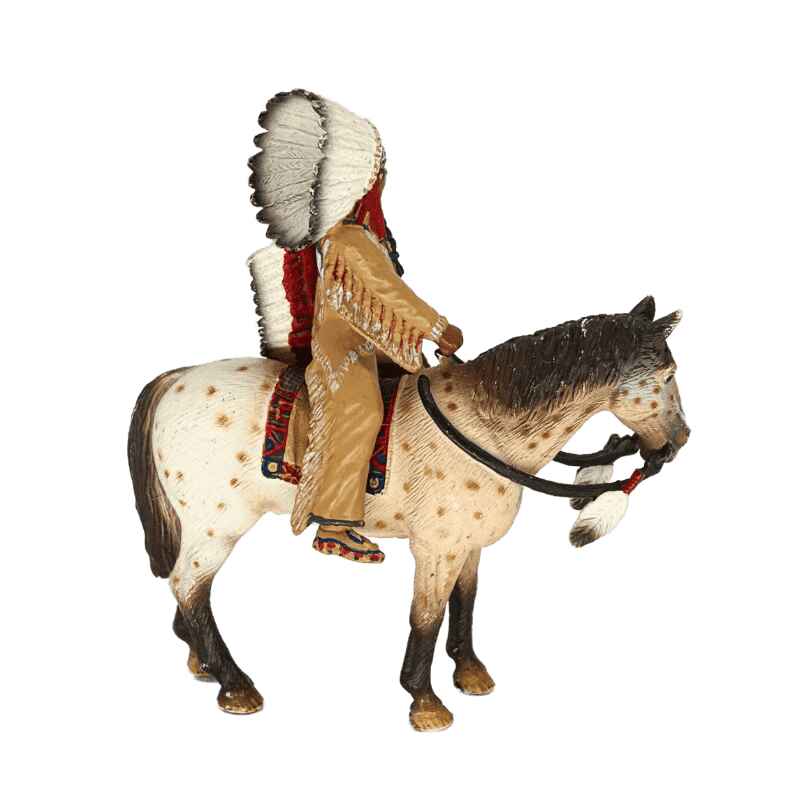 Schleich Sioux Häuptling auf Pferd 70300