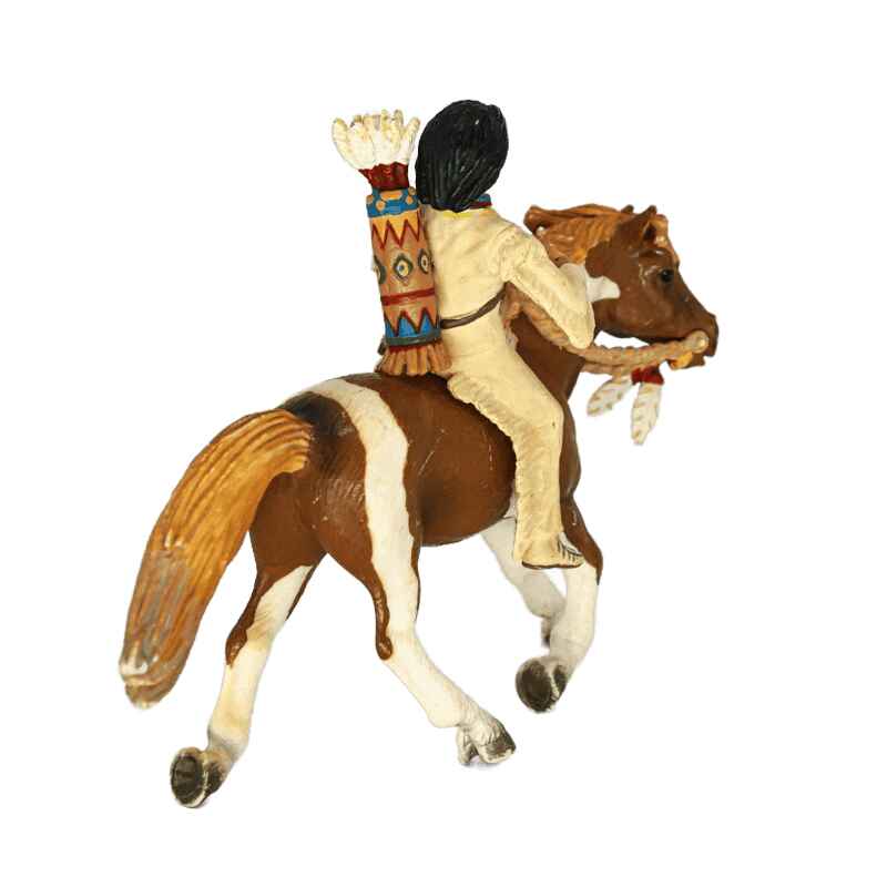 Schleich Sioux Junge auf Pony 70302