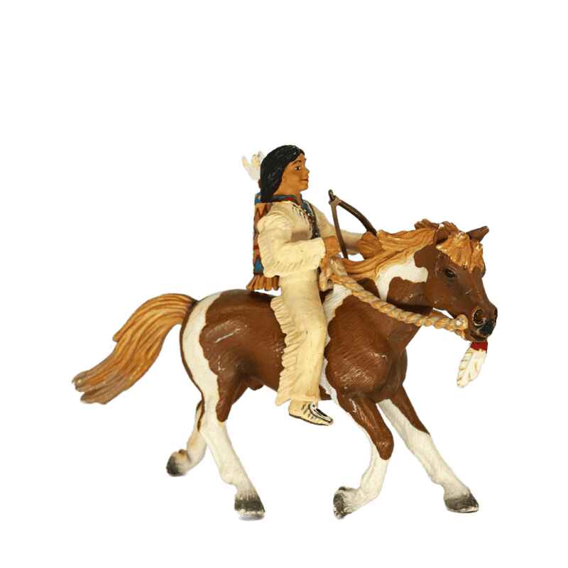 Schleich Sioux Junge auf Pony 70302