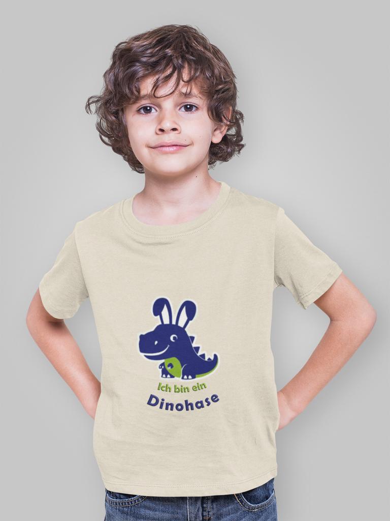 Dinohase Unisex T-Shirt – Bequemes Rundhals-Design für Dino-Fans