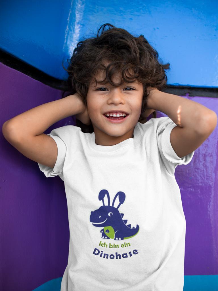 Dinohase Unisex T-Shirt – Bequemes Rundhals-Design für Dino-Fans