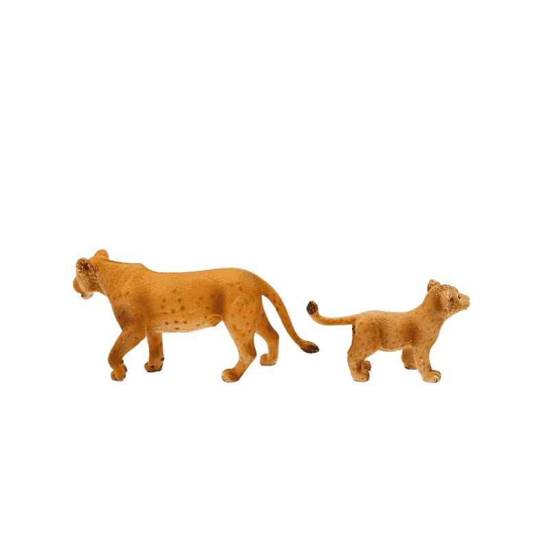 Schleich Löwin und Löwenjunges 14363 + 14364
